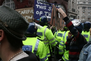 Protesty w UK.